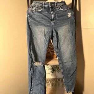 American Eagle Outfitters Blue Boyfriend Jeans